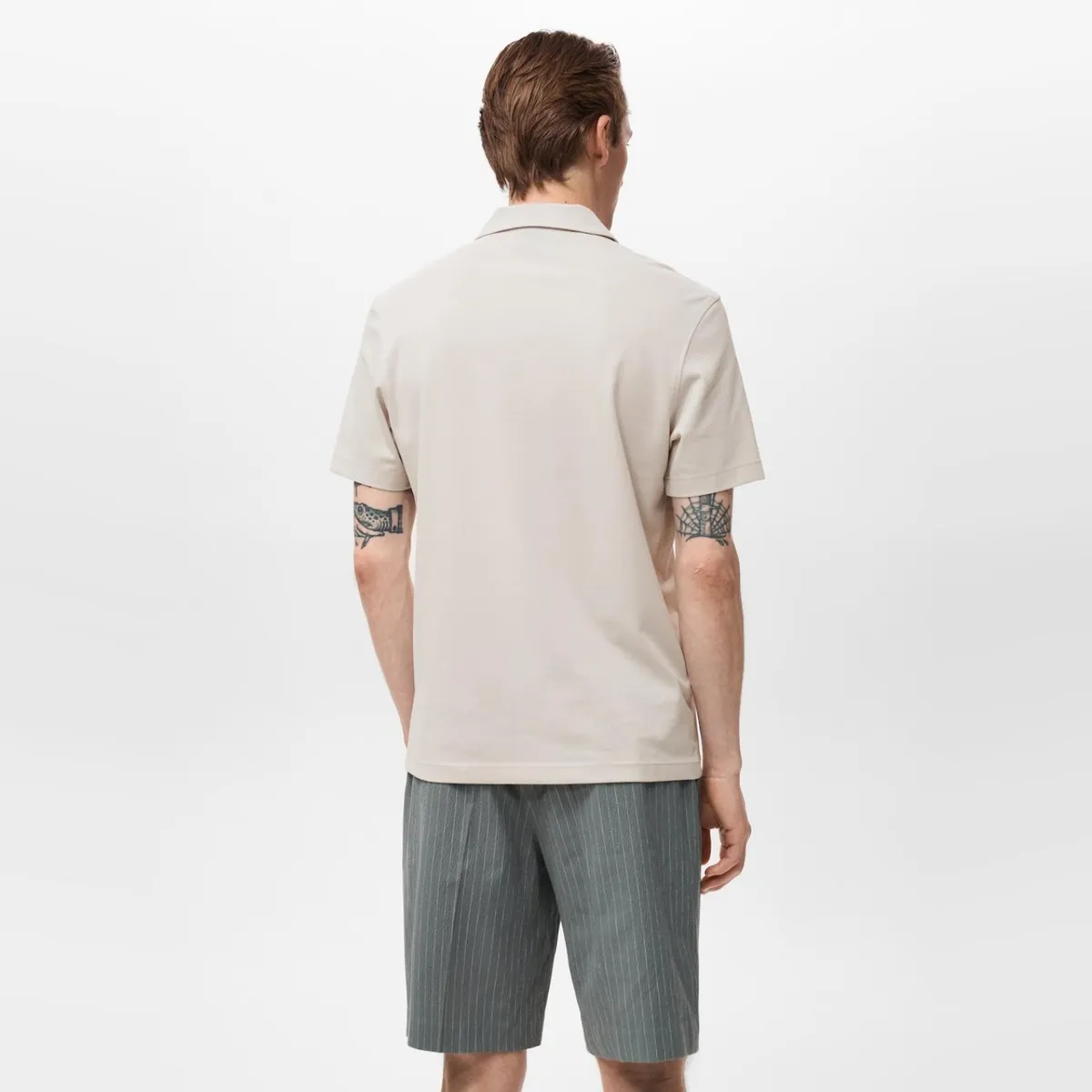 MANGO MAN - Polo Algodón Piqué Hombre Mango Man