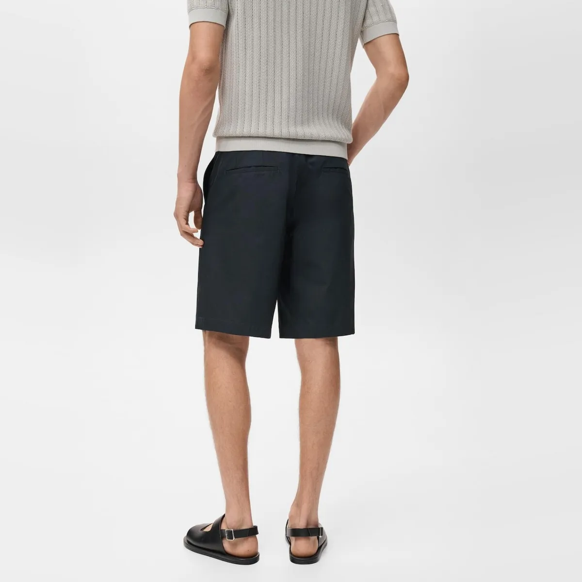 MANGO MAN - Bermudas Algodón Goma Interior Hombre Mango Man