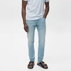 MANGO MAN - Jeans Jan Slim Fit Efecto Desgastado Hombre