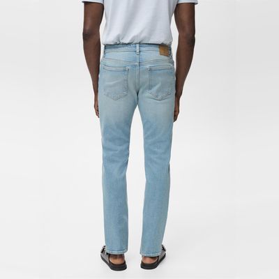 Imagen 2 del producto Jeans Jan Slim Fit Efecto Desgastado Hombre