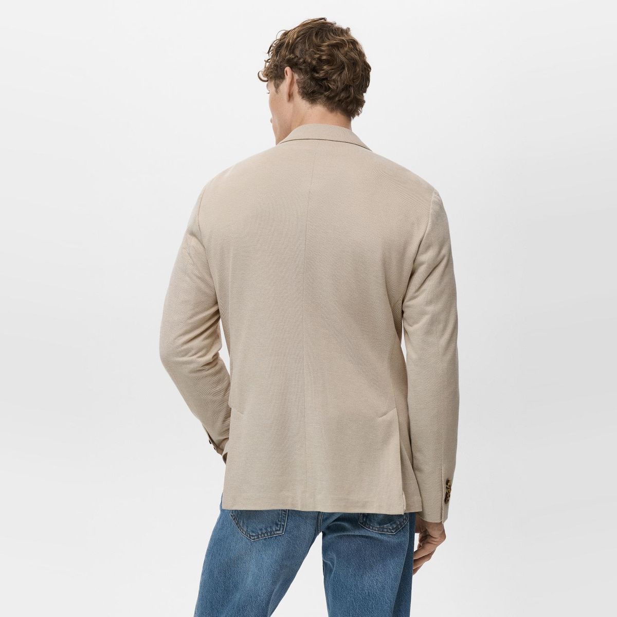 MANGO MAN - Chaqueta Verner Slim Fit Algodón Hombre Mango Man