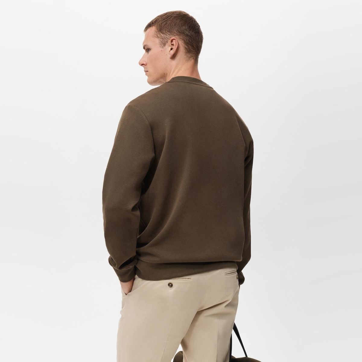 MANGO MAN - Polerón Algodón Regular Fit Hombre Mango Man