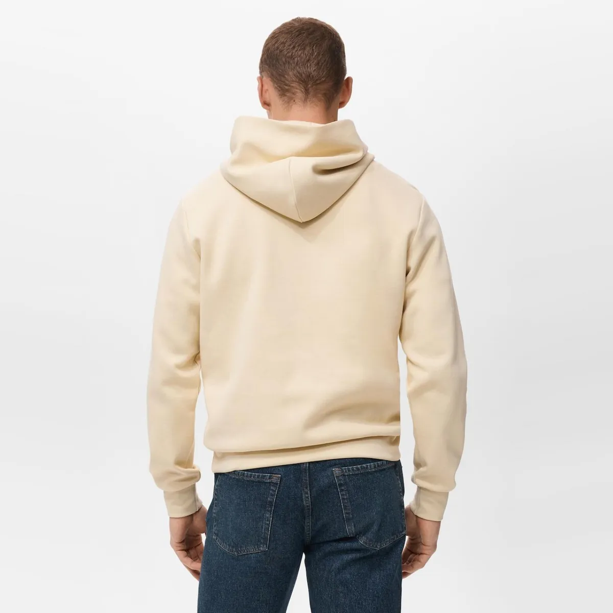 MANGO MAN - Polerón Capucha Regular Fit Hombre Mango Man