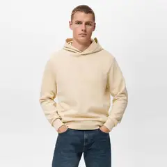 MANGO MAN - Polerón Capucha Regular Fit Hombre