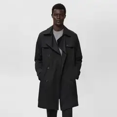 MANGO MAN - Trench Cinturón Water Repellent Hombre