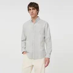 MANGO MAN - Camisa 100% Algodón Rayas Kodak Hombre