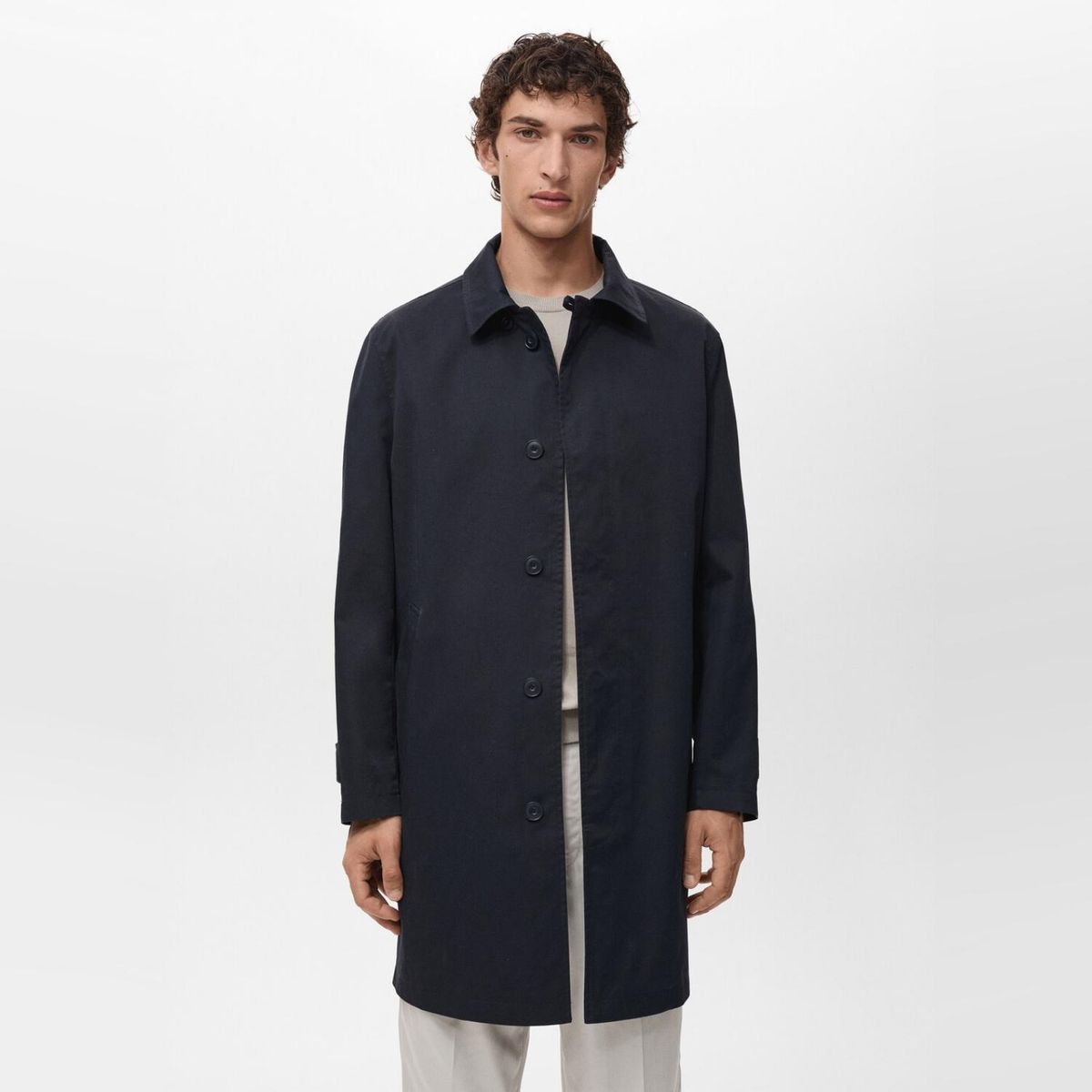 MANGO MAN - Parka Clásica Water Repellent Hombre Mango Man
