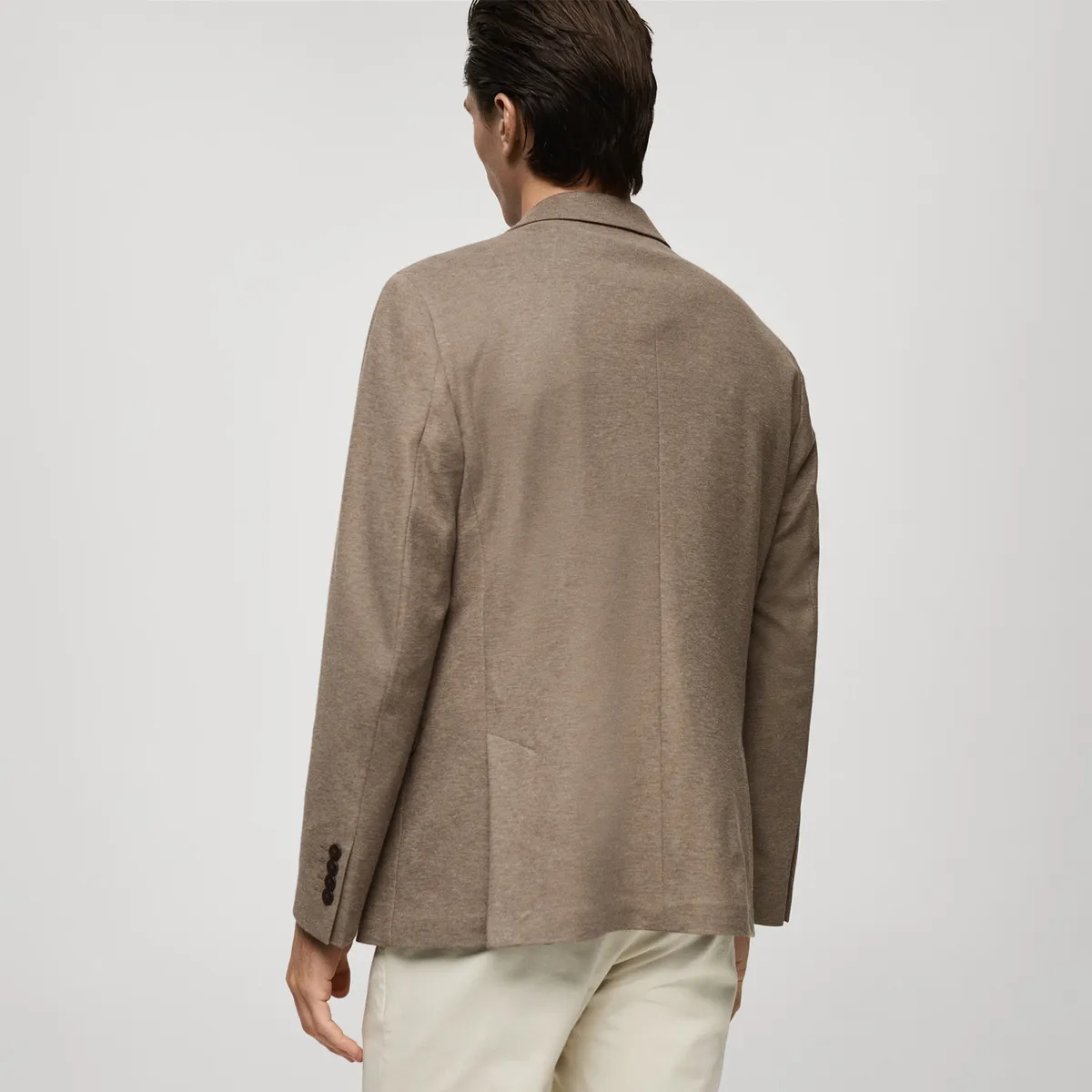 MANGO MAN - Chaqueta Slim Fit Algodón Hombre Mango Man