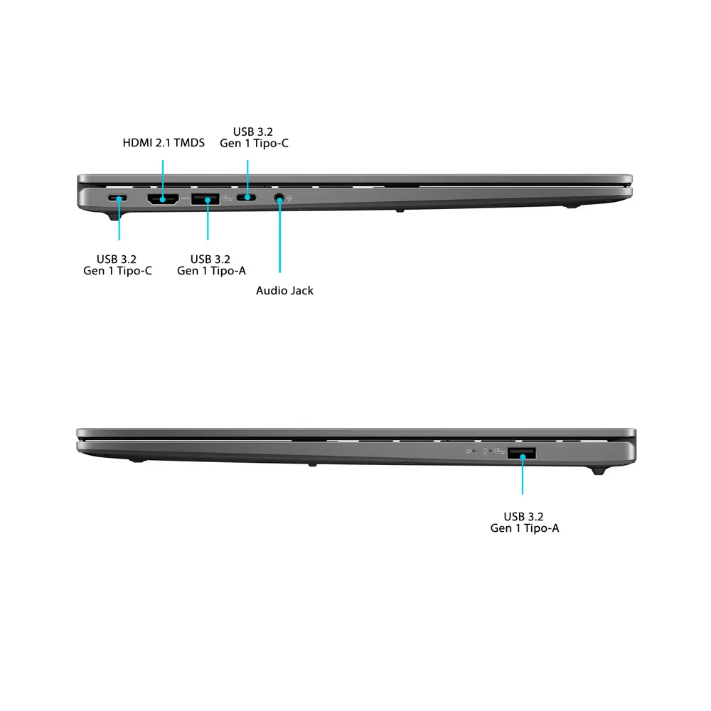 ASUS Vivobook S16 M3607HA-RP067W Ryzen 9 16GB 512GB, foto 6