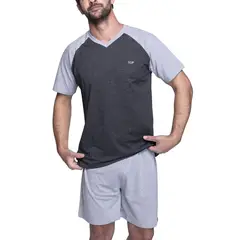 TOP - Pijama Corto Algodón Hombre
