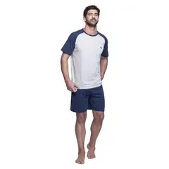TOP - Pijama Corto Algodón Hombre