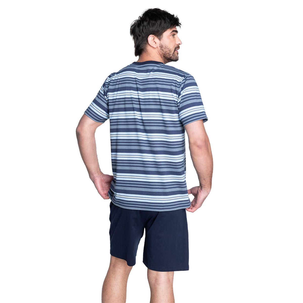 TOP - Pijama Corto Algodón Hombre Top