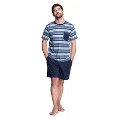 TOP - Pijama Corto Algodón Hombre