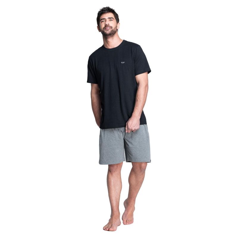 TOP - Pijama Corto Algodón Hombre Top