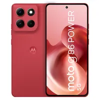 Celular Moto g86 Power 256GB Rojo