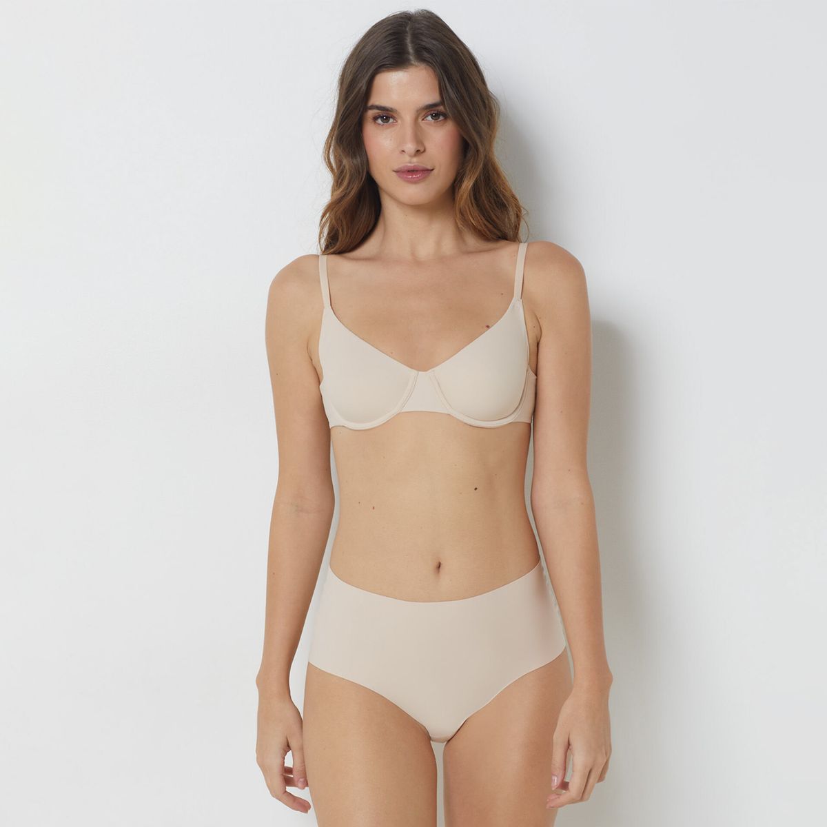 ETAM - Calzón Culotte Midi Pure Fit We Care Mujer Etam