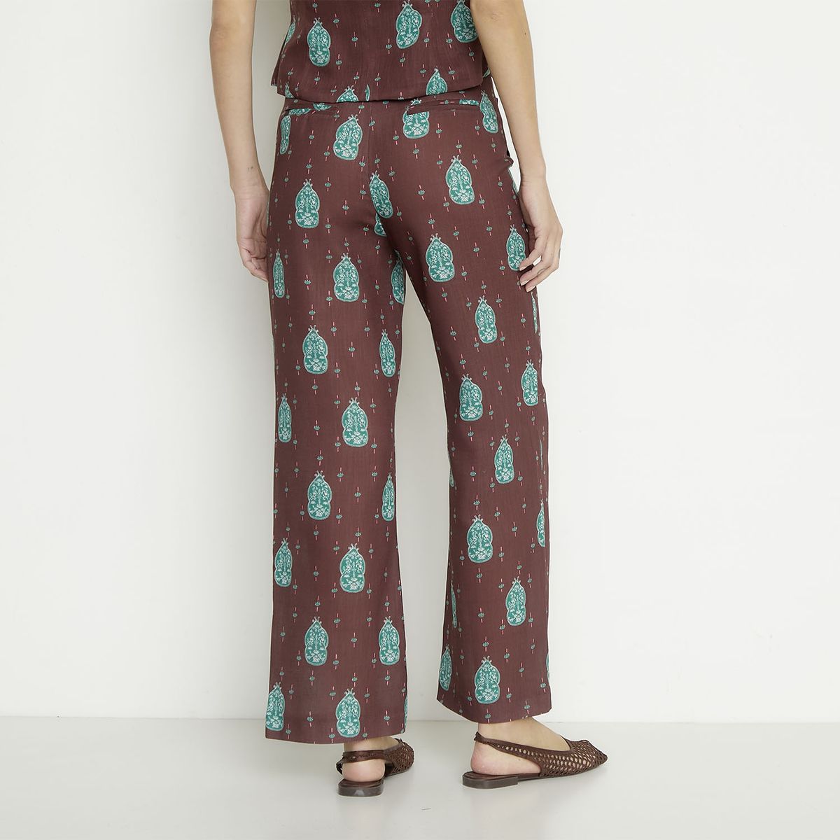 HIMBA - Pantalón Rose Estampado Mujer Himba