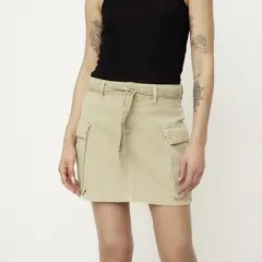 ONLY - Falda Mujer Algodón