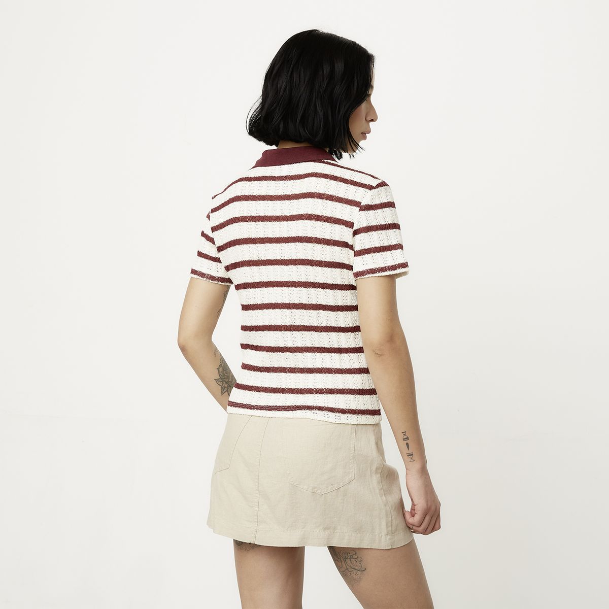 ONLY - Polera Mujer Algodón Only