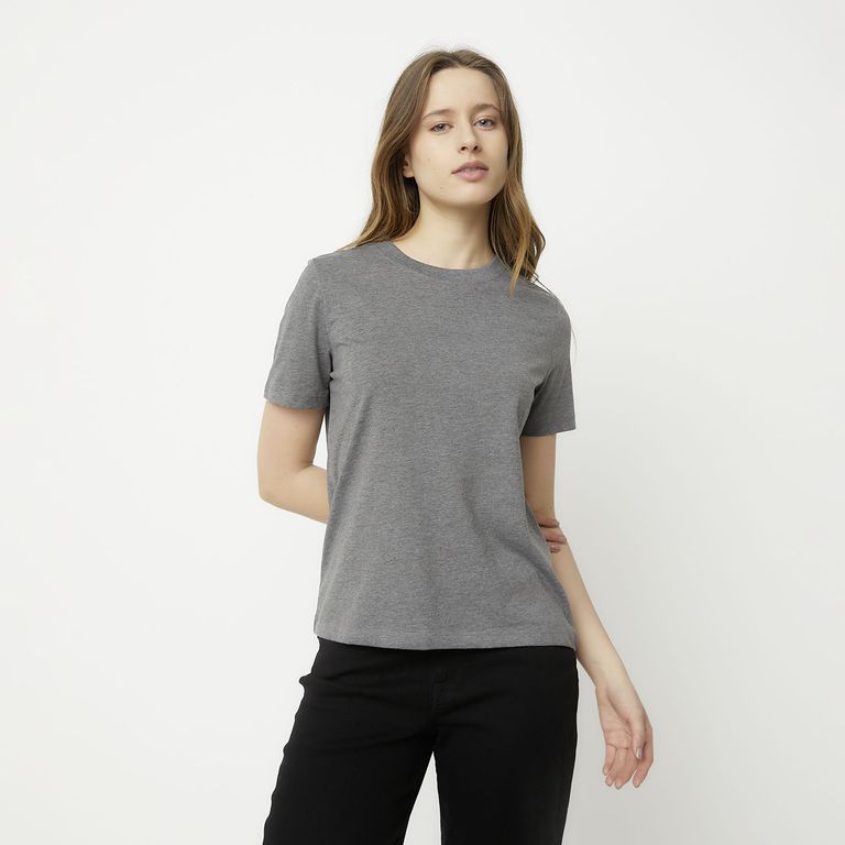Polera Manga Corta 100% Algodón Mujer