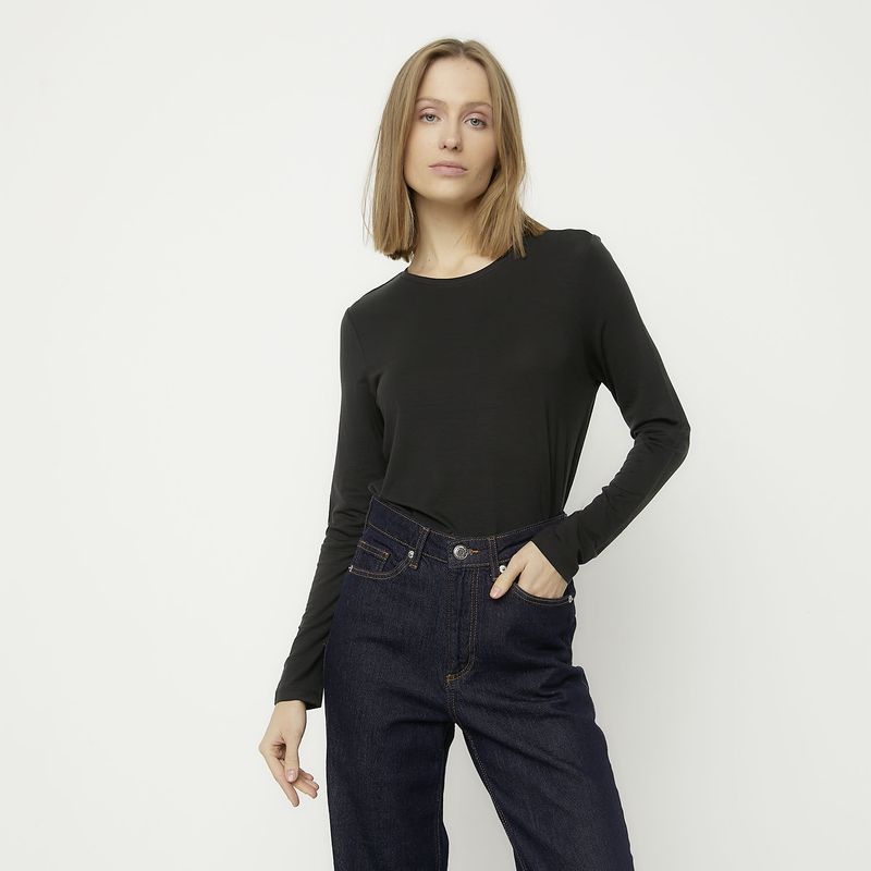 VERO MODA - Polera Manga Larga Mujer Vero Moda