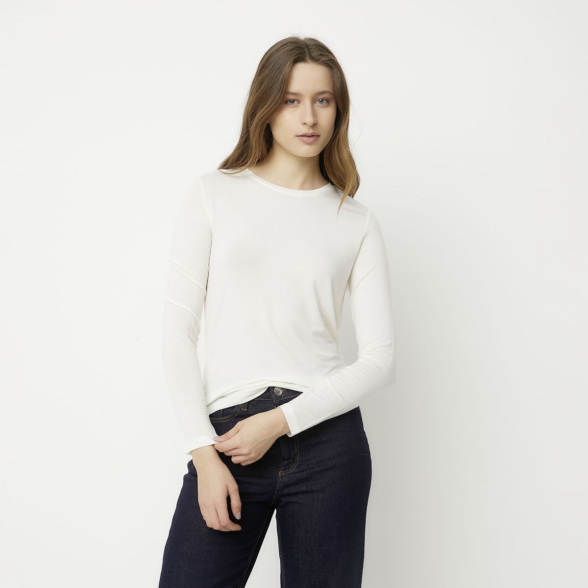 VERO MODA - Polera Manga Larga Mujer Vero Moda