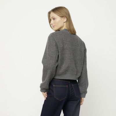 Imagen 2 del producto Chaqueta Bomber Abotonada Mujer