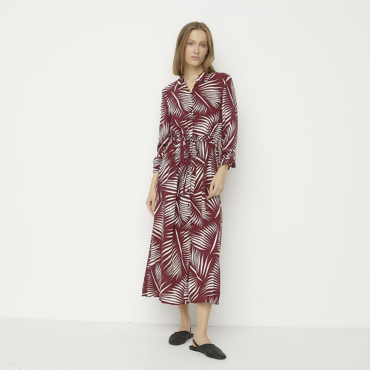 VERO MODA - Vestido Camisero Estampado Mujer Vero Moda