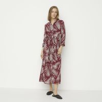 Vestido Camisero Estampado Mujer