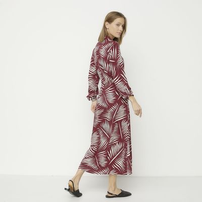 Imagen 2 del producto Vestido Camisero Estampado Mujer