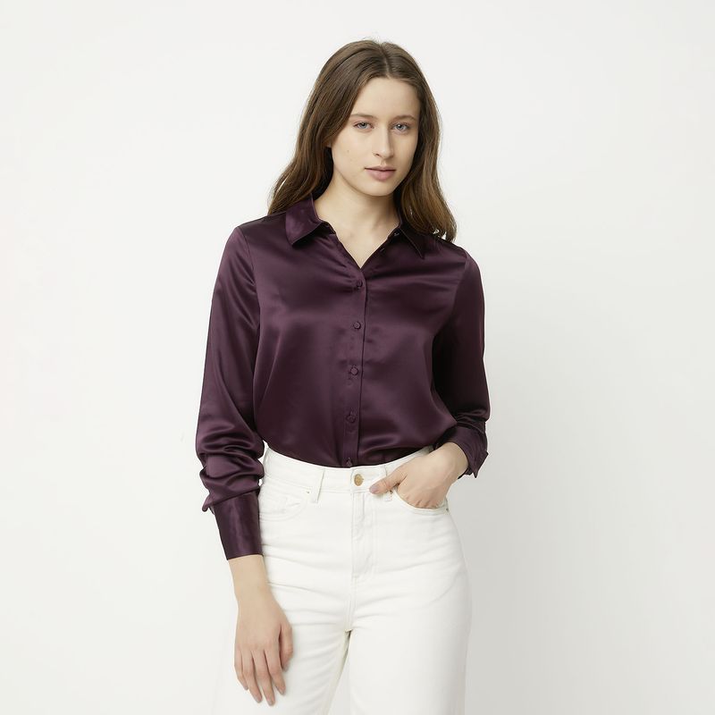 VERO MODA - Blusa Abotonada Con Cuello Mujer Vero Moda