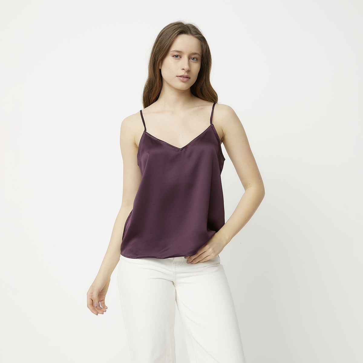 VERO MODA - Blusa Satinada sin Mangas Mujer Vero Moda