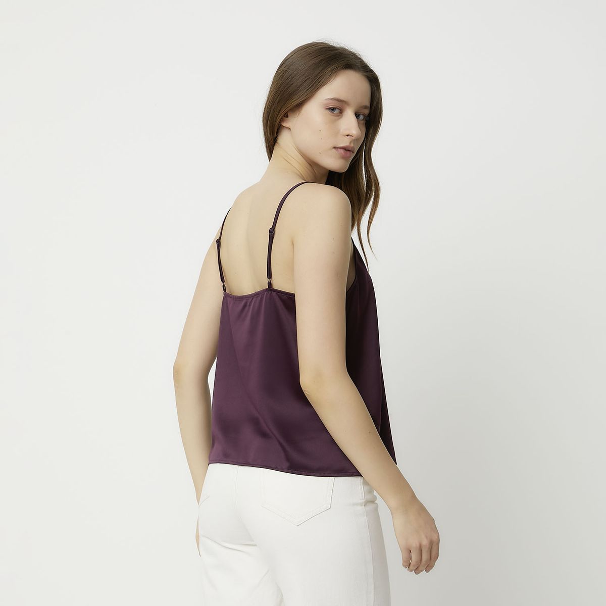 VERO MODA - Blusa Satinada sin Mangas Mujer Vero Moda