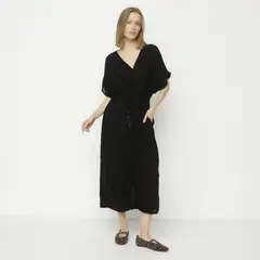 VERO MODA - Vestido Largo Abotonado Mujer