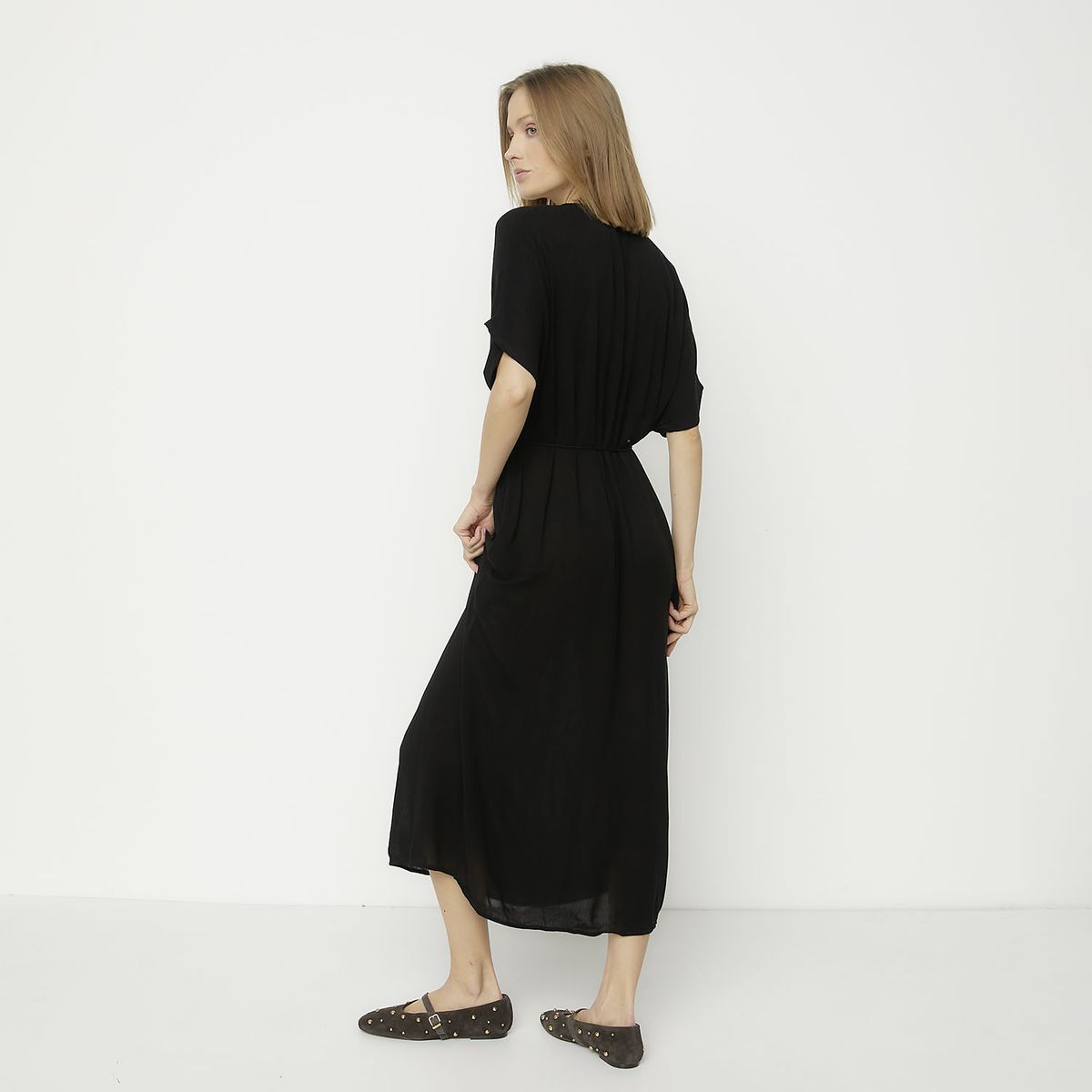 VERO MODA - Vestido Largo Abotonado Mujer Vero Moda