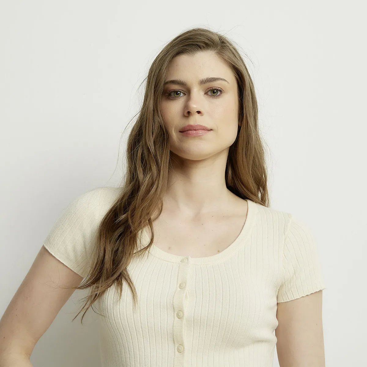 VERO MODA - Polera Botones Manga Corta Mujer Vero Moda