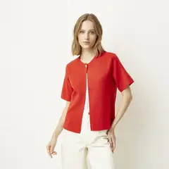 VERO MODA - Chaleco Manga Corta Mujer