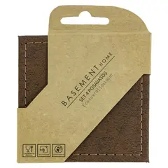 BASEMENT - Set 4 Posavasos Habano 10Cm
