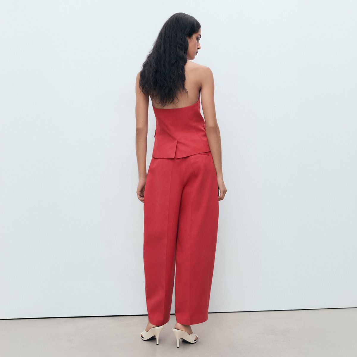 MANGO - Pantalón Balloon Mujer Mango