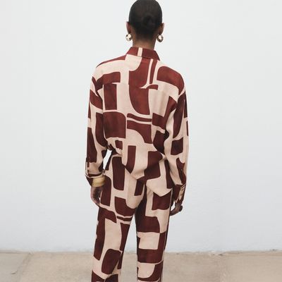 Imagen 2 del producto Blusa Estampado Geométrico Mujer