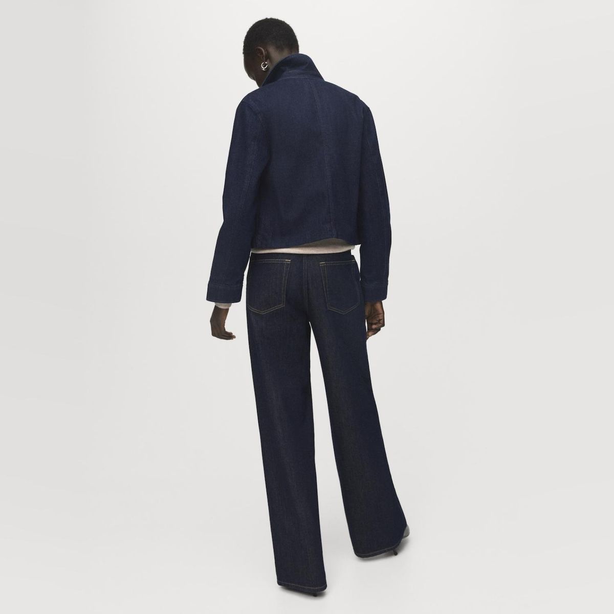 MANGO - Chaqueta Denim Bolsillos Mujer Mango