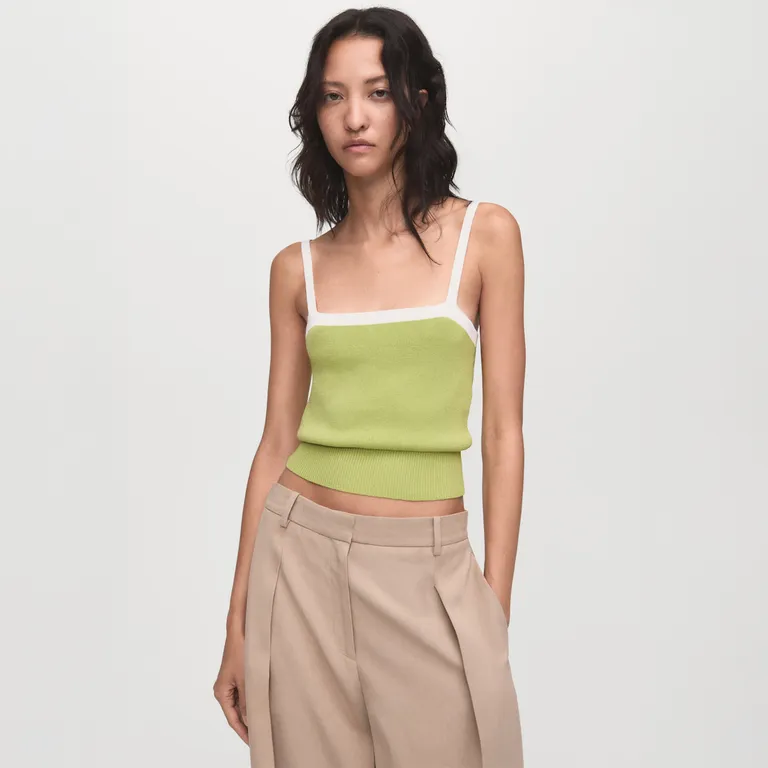 Polera Punto Espalda Cruzada Mujer