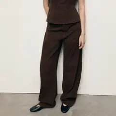 MANGO - Jeans Balloon Tiro Medio Mujer