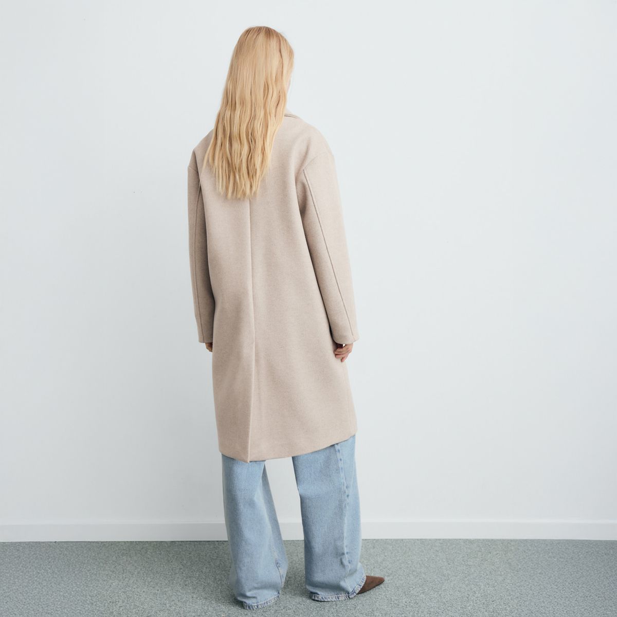 MANGO - Abrigo Largo Mujer Mango