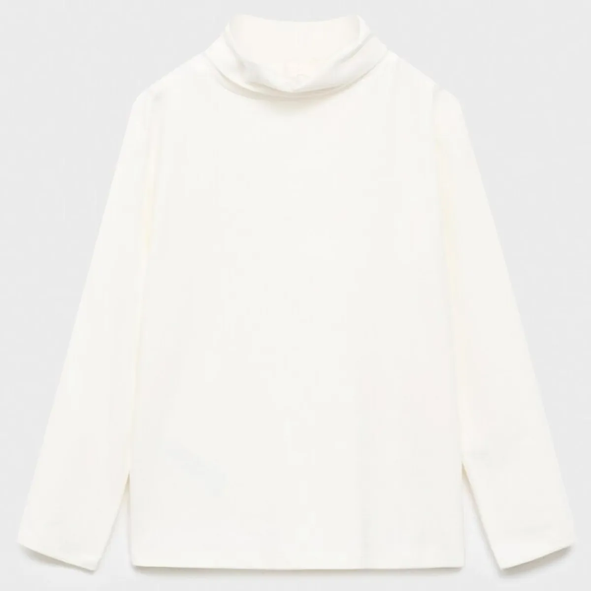 MANGO KIDS - Polera Cuello Alto Bebé Niño Mango