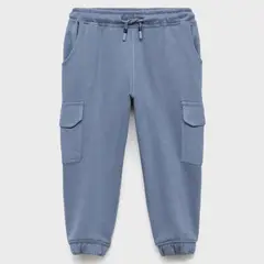 MANGO KIDS - Joggers Cargo Cordón Bebé Niño Mango