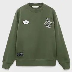 MANGO KIDS - Polerón Bordada Estampada Niño Mango