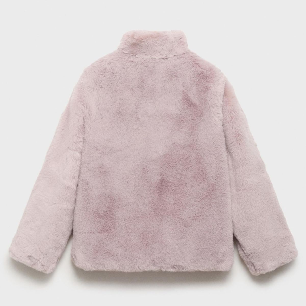 MANGO KIDS - Abrigo Efecto Pelo Niña Mango