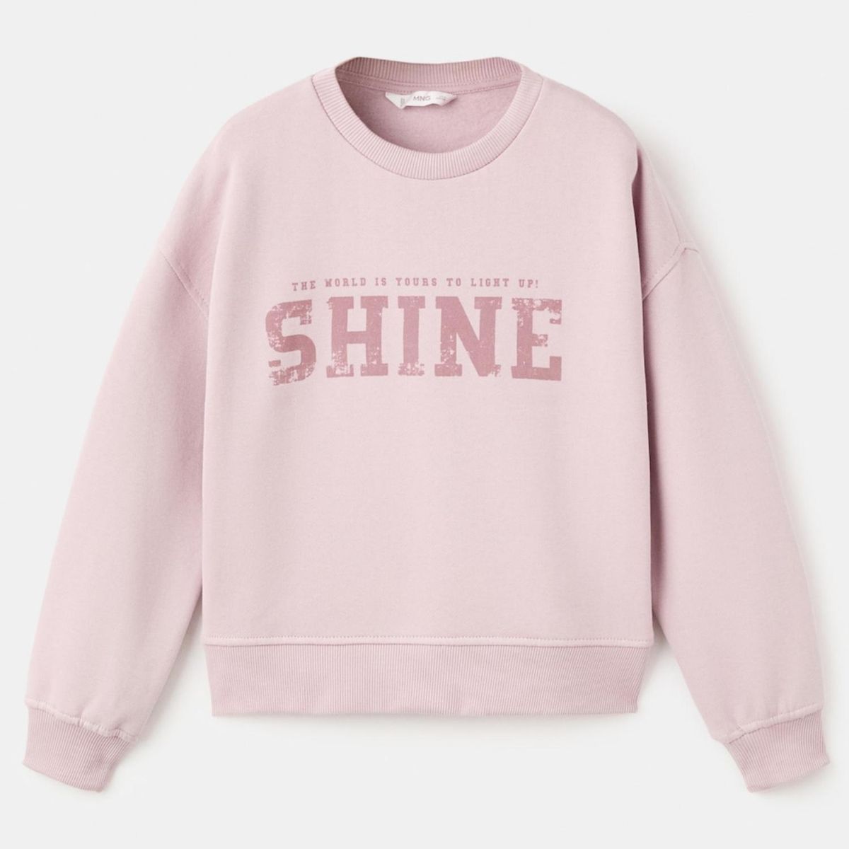 MANGO KIDS - Polerón Algodón Estampada Niña Mango