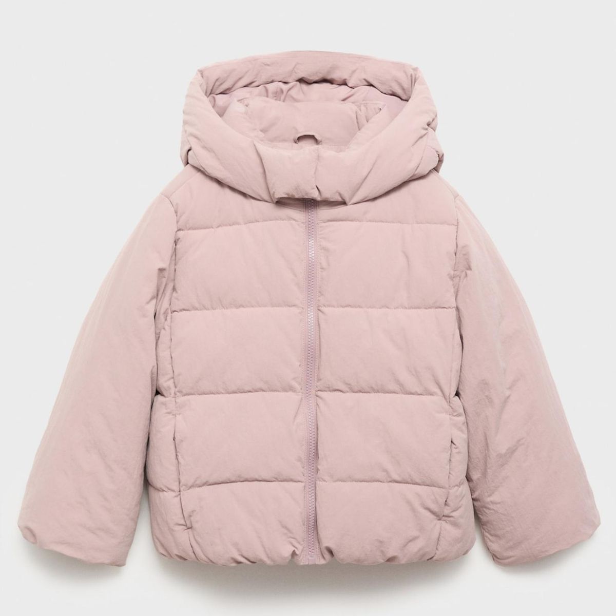 MANGO KIDS - Parka Acolchado Capucha Niña Mango